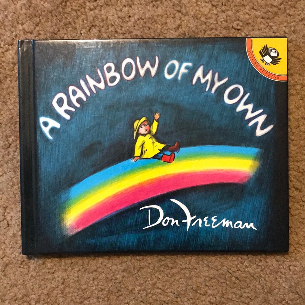 New A RAINBOW of My OWN Hard Cover Book